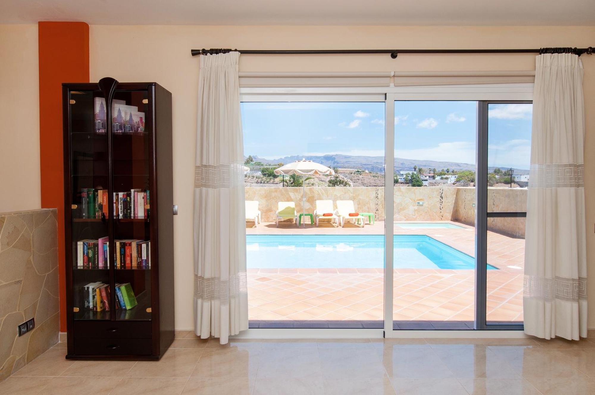 Villa Los Azules With Pool And Jacuzzi Maspalomas  Exterior photo